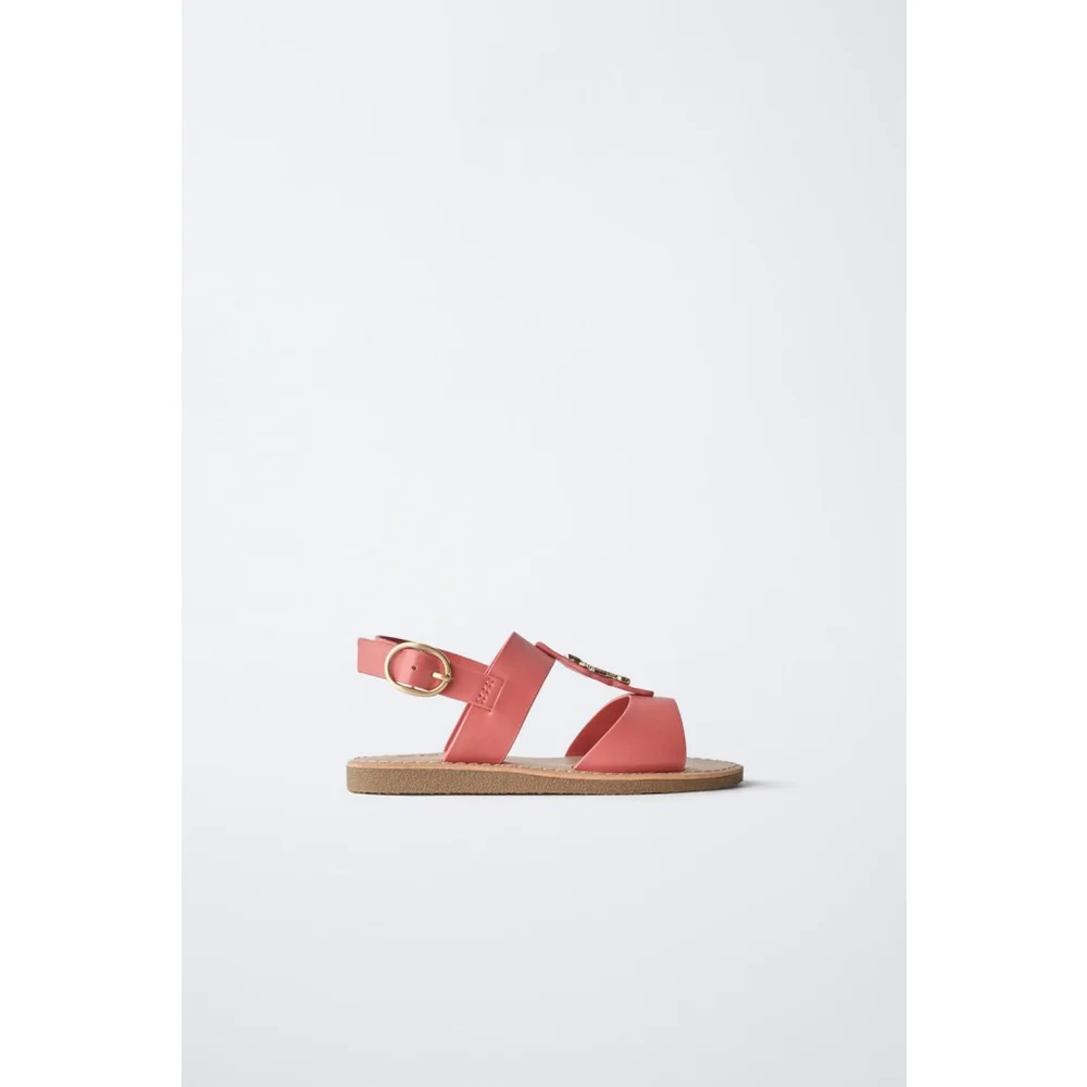 Zara Baby Detail Sandals Size 8US 24 EU
